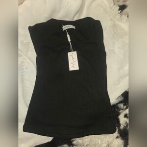 Petal & Pup Classic Black Blouse
